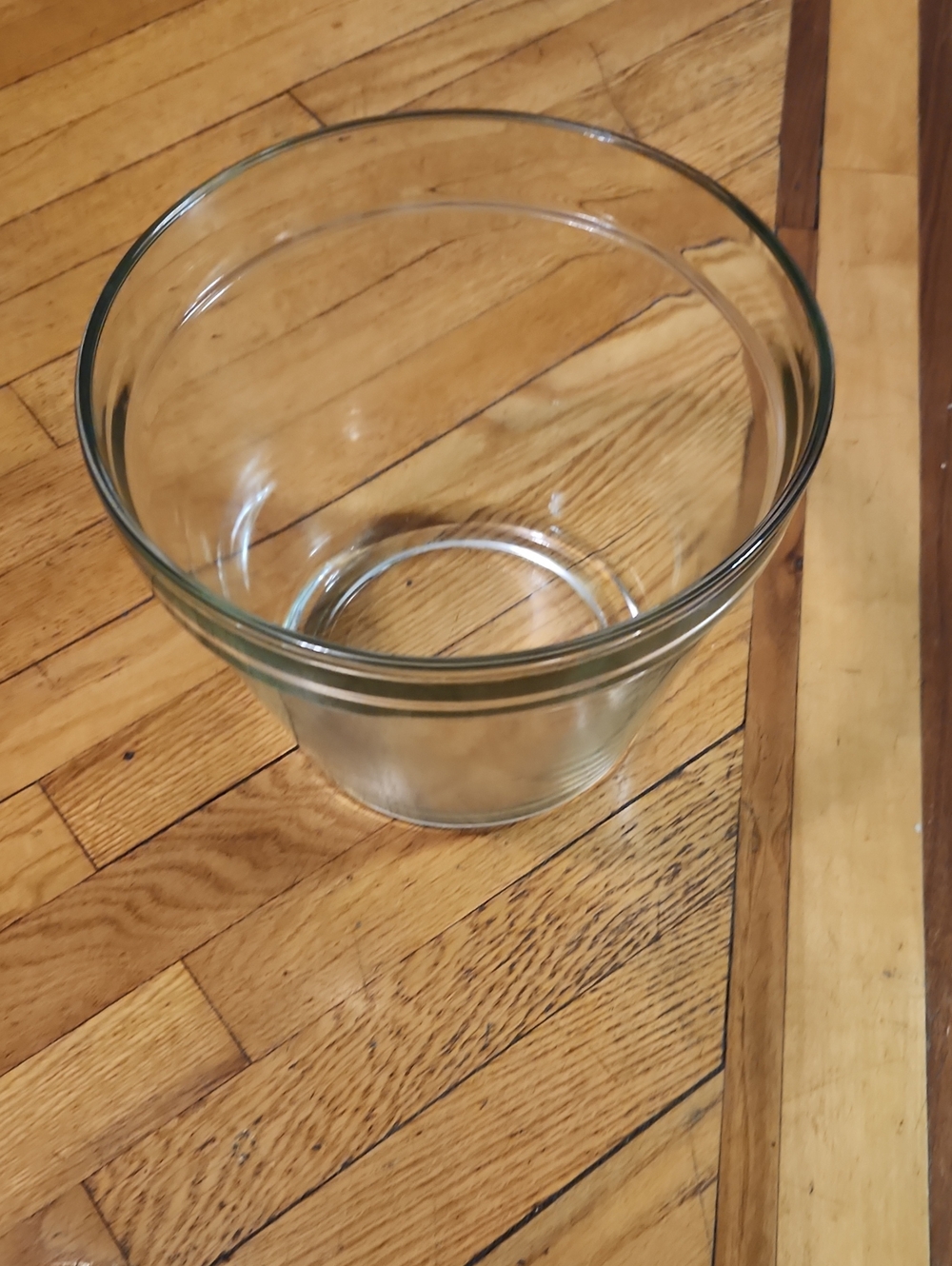 Clear Glass Serving Bowl - Transparent Glass
